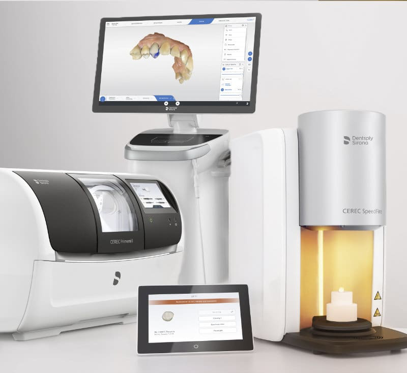 At Copper Creek Dental, we use CEREC technology to design and mill ceramic crowns entirely in-house for a permanent crown in a single visit.